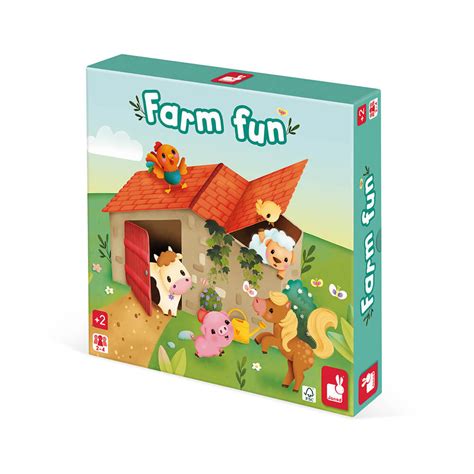 Fun Farm Game Memory And Matching Games Janod J02641