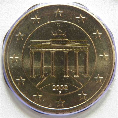 Germany 50 Cent Coin 2002 F Euro Coinstv The Online Eurocoins