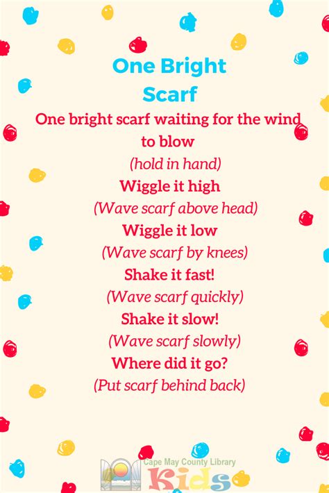A Great Interactive Scarf Rhyme For Storytime Perfect For Babies And