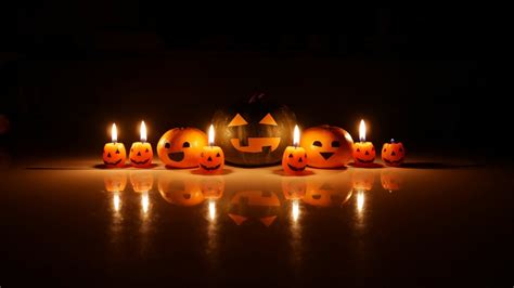 Pumpkin Dark Night Halloween Wallpapers 1600x900 185795