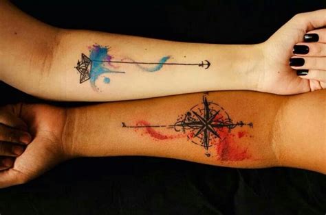 20 Compass Tattoos On Forearm