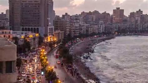 Current eastern (est/edt) time now in usa and canada. A time lapse on Alexandria, Egypt - YouTube