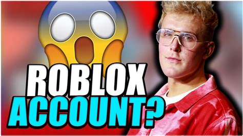 What If Jake Pauls Make Roblox Account Youtube