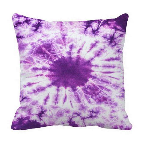 Eczjnt Purple Tie Dye Batik Pillow Case Pillow Cover Cushion Cover