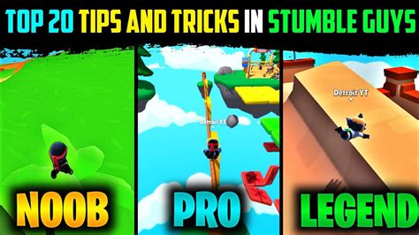 Top 20 Tips And Tricks In Stumble Guys Ultimate Guide To Become A Pro