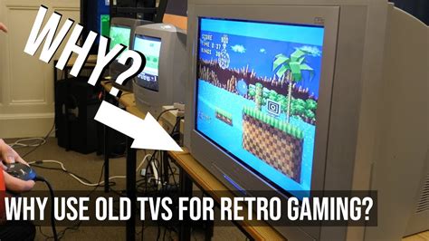 Why Do Retro Gamers Use Old Tvs Youtube