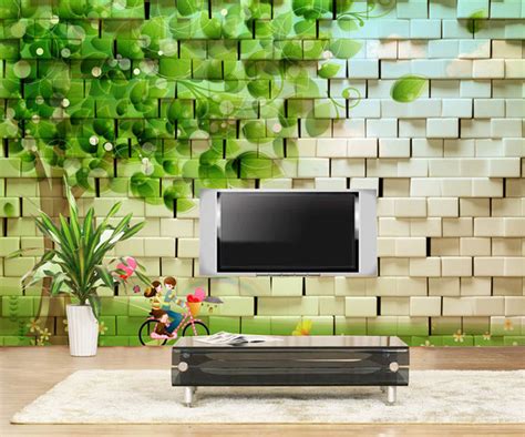 Custom Size Photo Living Room Sofa Tv Background Wall