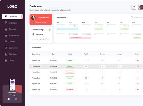 Lms Dashboard Uiux Design By Hira Khan On Dribbble