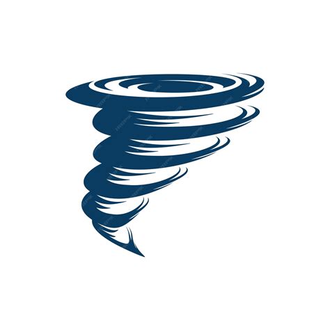Premium Vector Tornado Twister Logo Icon Design Vector