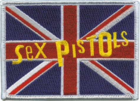 Sex Pistols British Flag Logo Rock Band Patch Cd P2938 By Preegle