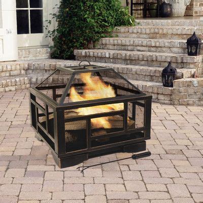 Being able to use our fire pit as a table during the. Fire Pits You'll Love | Wayfair | Wood fire pit, Wood ...
