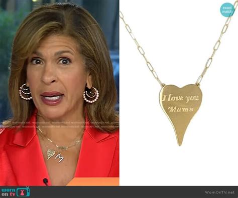 Hoda Kotb Heart Necklace