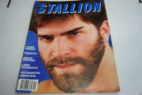 Stallion Gay Adult Magazine Jamie Wingo Hickeys October 1984 H