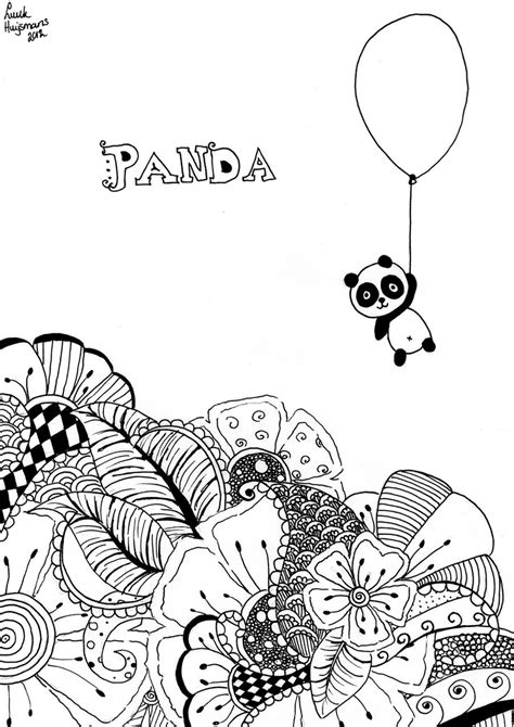 Panda Doodle By Luukjah On Deviantart