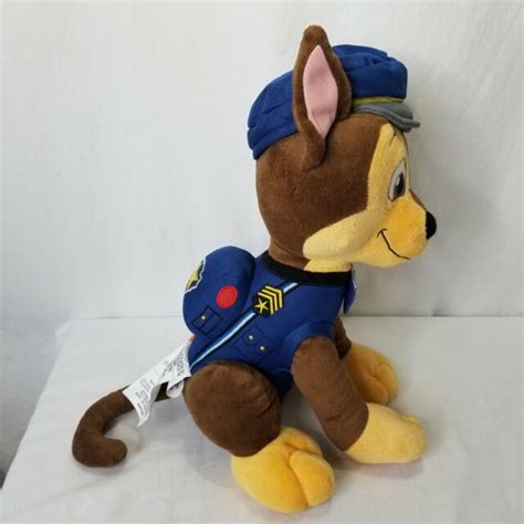 Paw Patrol Chase Plush Nickelodeon Police Dog Stuffed Animal Toy 15