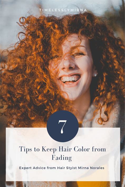 7 Tips To Keep Color Treated Hair Healthy — Timelesslymirna Color