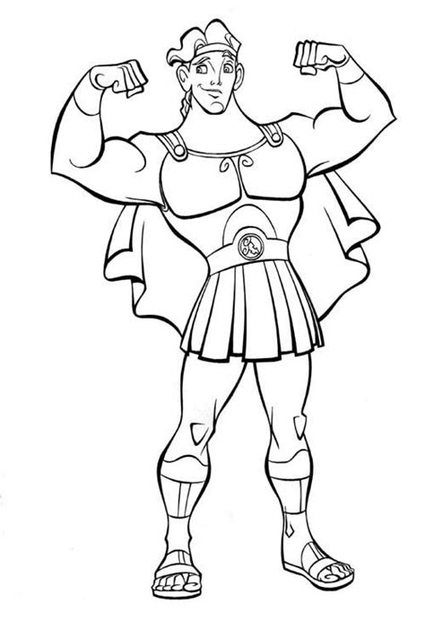 Hercules Coloring Pages For Kids