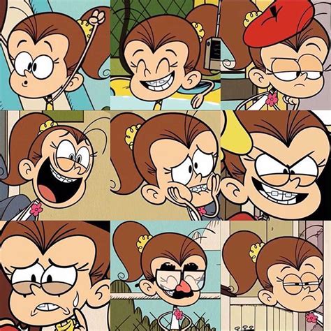 The Loud House Which Luan Face Are You Today Loud House Characters Lynn Loud Watch Cartoons