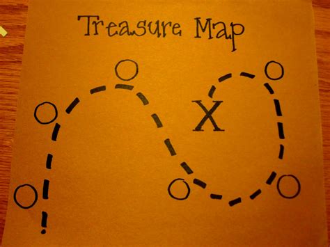 Preschool Treasure Map Printable