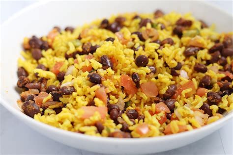 5 Savory Ways To Enjoy Yellow Rice And Beans The Fast Vegan