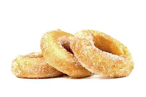 Sugar Ring Donut Isolated On White Background 10123574 Stock Photo At