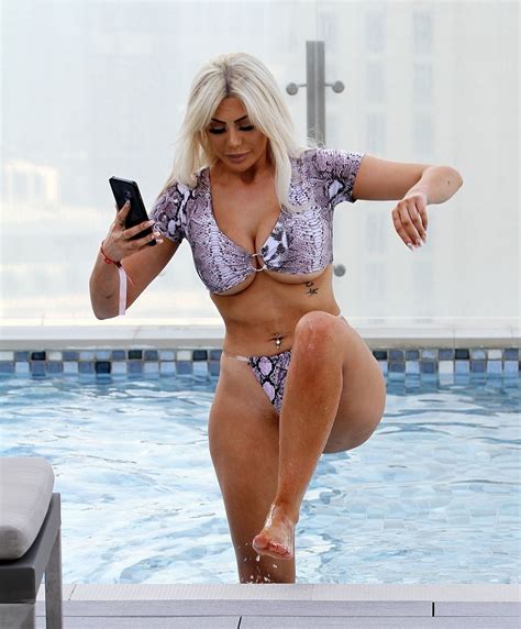 Chloe Ferry In Bikini At A Pool In Dubai 10162019 Hawtcelebs