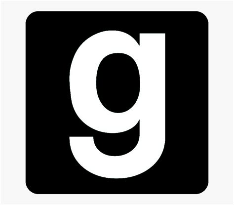 Gmod Logo Png Garrys Mod Logo White Transparent Png Kindpng