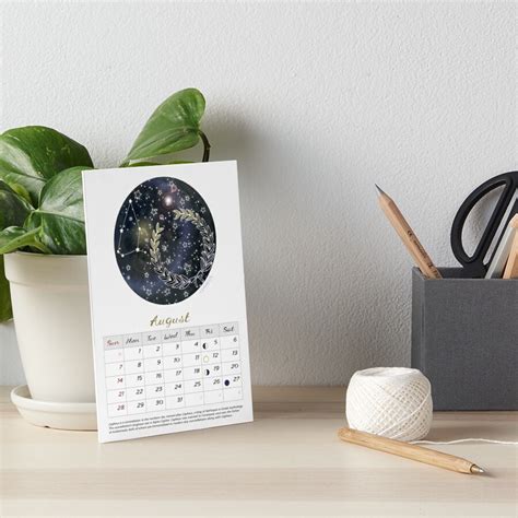 August 2022 Calendar Moon Phase Calendar 2022 Cepheus Constellation