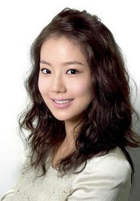 Korean Curly Hairstyle