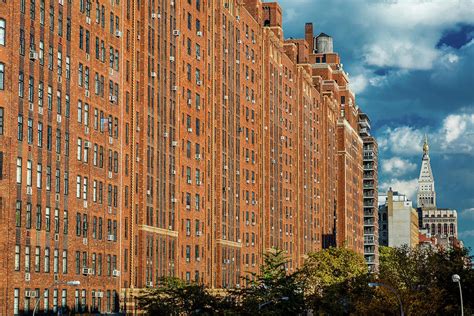 Brick Apartment Buildings New York City Photograph By Panoramic Images