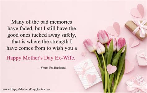 Happy Mothers Day From Ex Husband To Ex Wife Wishes Quotes Msg