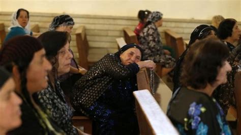 Iraqi Christians Flee After Isis Issue Mosul Ultimatum Bbc News