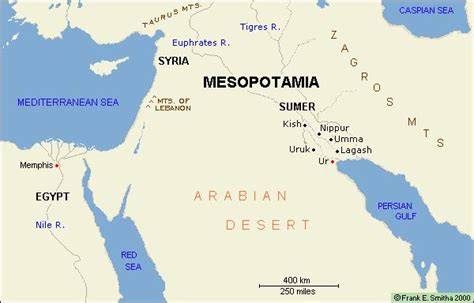 A Map With The Middle East And Eastern Asia