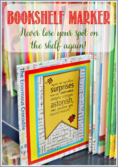 Never Lose Your Spot When You Have A Bookshelf Marker Castle View Academy