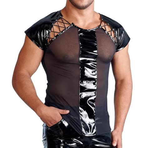 New Sexy Costume For Men Gays Exotic Tanks Male Flirt Lingerie Ds