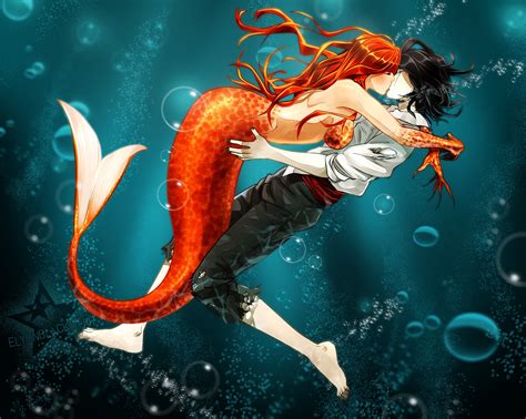 Underwater Mermaid Orihime And Ulquiorra Anime Manga And More