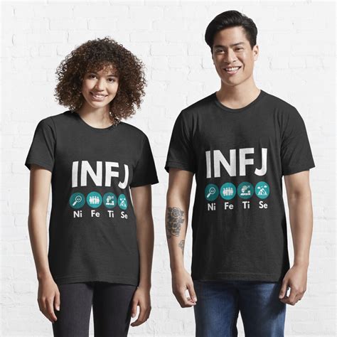 Infj Cognitive Functions Mbti Merch T Shirt For Sale By Lamweixing