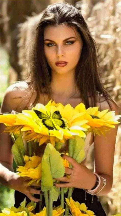 pin by 👑🍀👑angềlique💖 la mสั๋rĞuisề👼 on ДЕВУШКИ 1 beauty girl girls with flowers girl poses