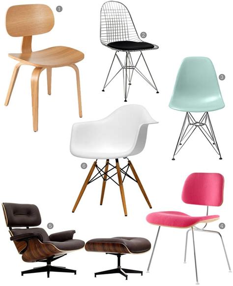 The loveliest eames chair i've ever seen belonged to an artist who had it upholstered in nubbly 70s striped fabric. Take a Seat! 6 Price-is-Right Eames-Inspired Chairs ...