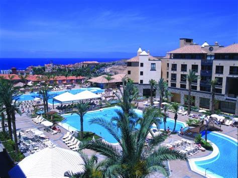 The Costa Adeje Gran Hotel Is A Magnificent Building With A Glass