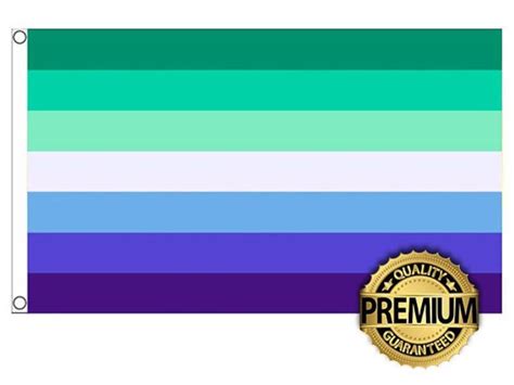 Mlm Gay Pride Parade Flag Large Premium Quality Flag 5ft X 3ft Double