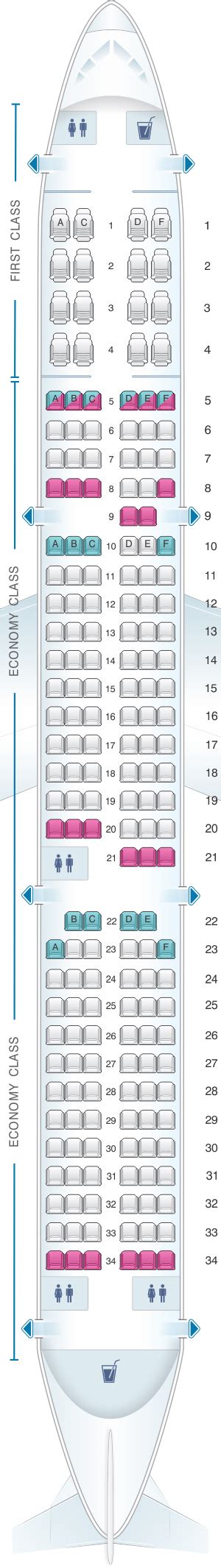 American Airlines Small Plane Seating Chart