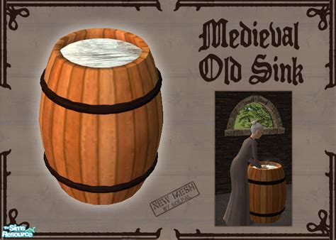 Sims 4 Medieval Sink