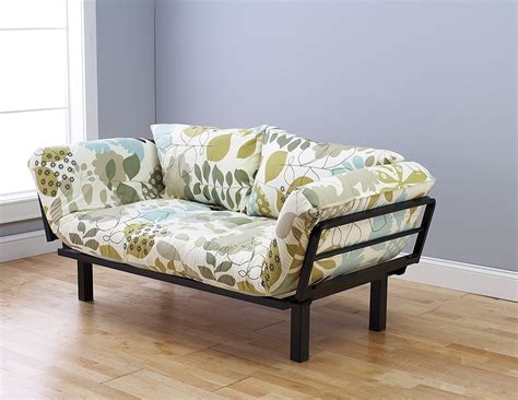 Futon Sofa Couch And Daybed Or Twin Bed Size With 6 Mattress Floral