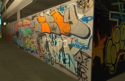 Gta San Andreas Wild Walls V2 Graffiti Environment Mod