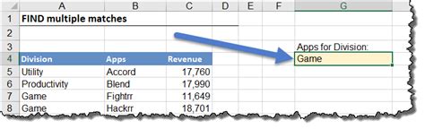 Return Multiple Match Values In Excel 2023