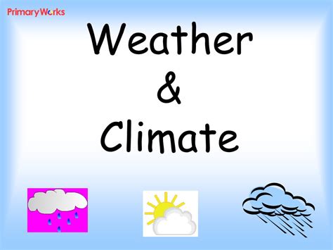 Weather And Climate Powerpoints For Ks2 Children Geography Units