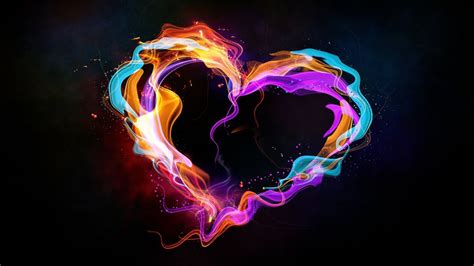 Create An Abstract Style Colorful Heart In Photoshop