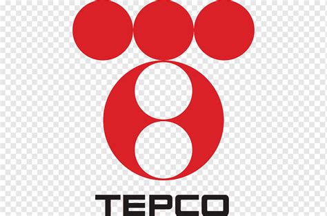 Japan Tokyo Electric Power Company Logo Rot Text Linie Kreis