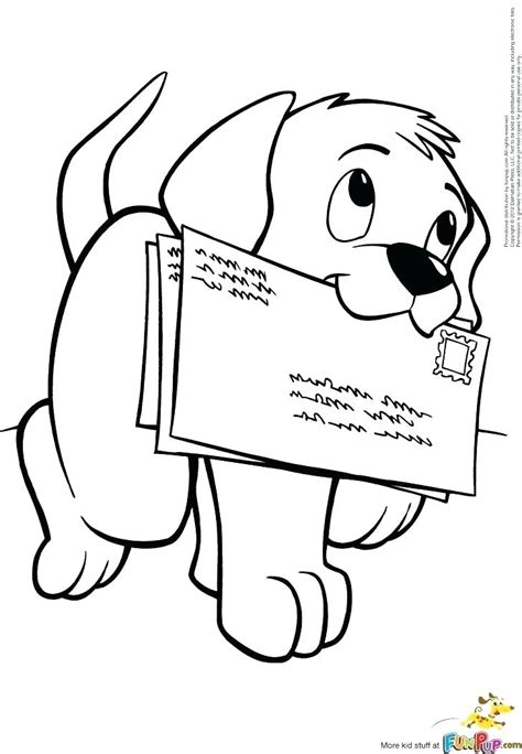 Cute Baby Puppy Coloring Pages At Free Printable